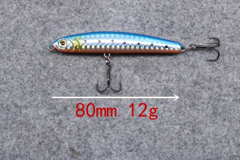 12g 80mm Hot Jerkbaits Fishing lures Silence Sinking Minnow High Quality Hard Baits Good Action Wobblers