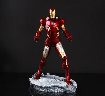 

Iron Man 1/6 1:6 MARK VII MK7 31CM Brozen. Sliver Or Color Painted Resin Model MK7 Decoration Statue