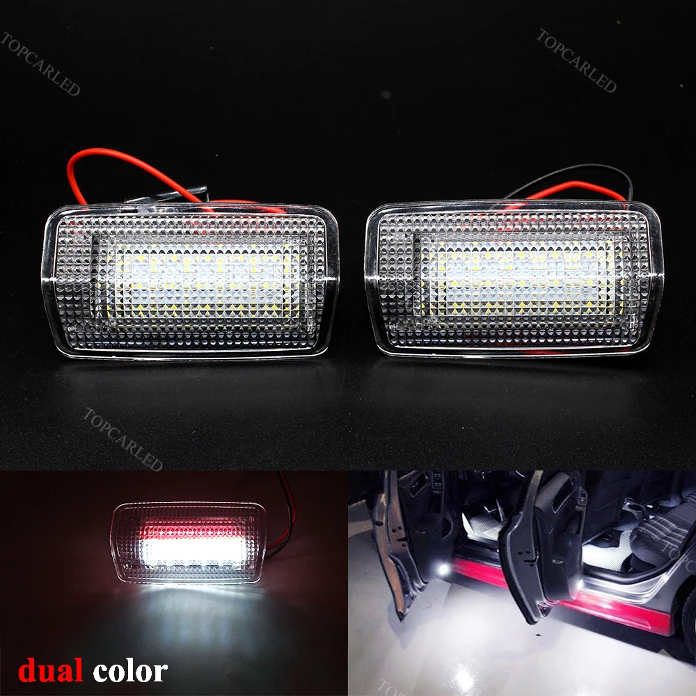 

2pcs/set LED Car Door Welcome Courtesy Light Car LED Projector Laser Footwell Luggage Lamp For TOYOTA Camry Crown Prado Prius