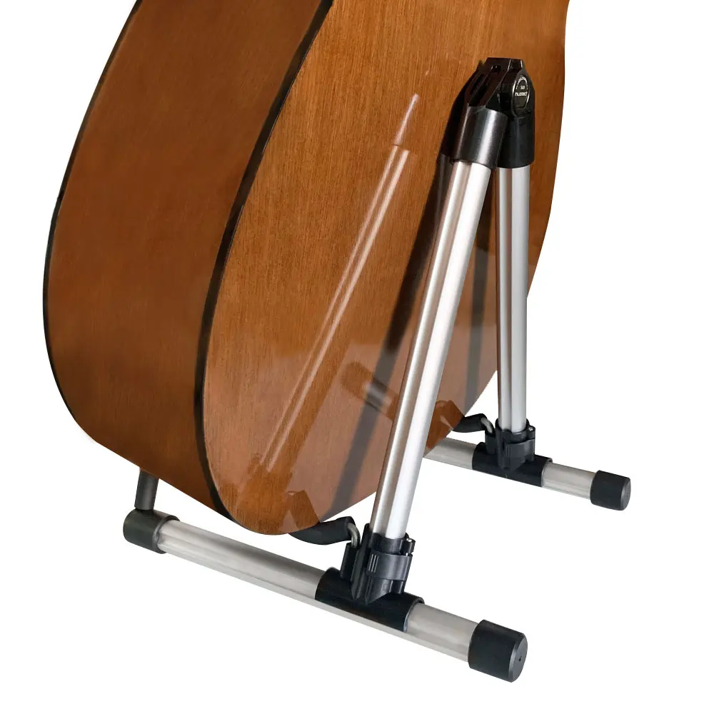 Светильник для гитары из алюминиевого сплава, складная акустическая электрическая классическая стойка для бас-гитары, музыкальная стойка для инструментов