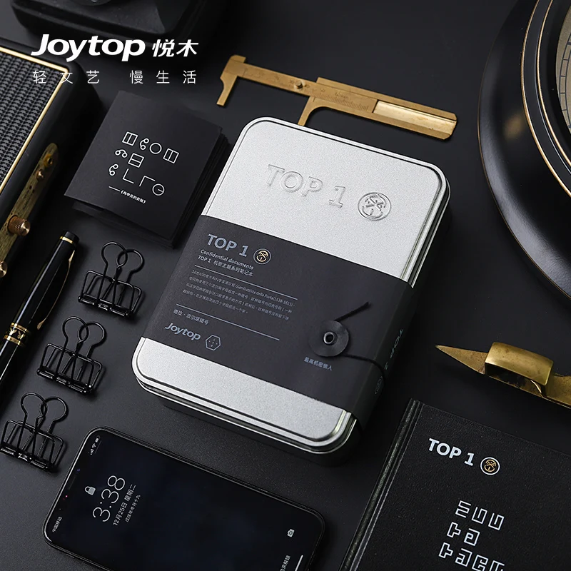 

Joytop TOP1 Confidential Series Notebook A6 LAB Decryption Diary Notepad 1PCS