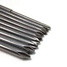 9 unids x philips destornillador magnético set 1/4 pulgadas 6.35mm vástago s2 de acero de aleación de 150mm de largo hexagonal magnético destornillador bit set