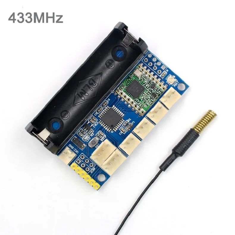 LoRa радио узел V1.0 868 МГц 915 433 МГц RFM95 SX1276 для Arduino ATmega328P 3,7-12 V антенна UFL FZ3338 FZ3339 FZ3043 - Цвет: 433mhz