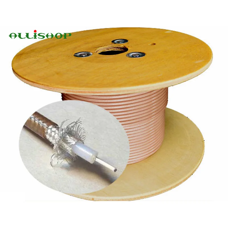 cobre dobro blindado rf cabo coaxial rg400 02