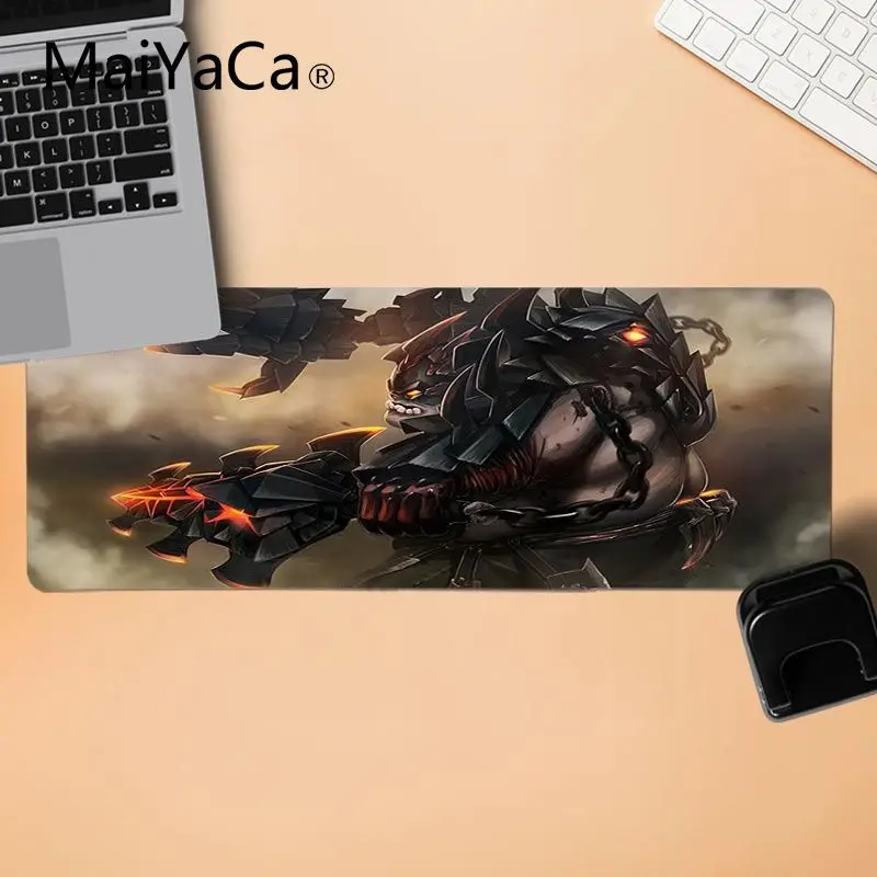 MaiYaCa Simple Design Dota 2 Pudge Customized MousePads Computer Laptop Anime Mouse Mat Rubber Mous