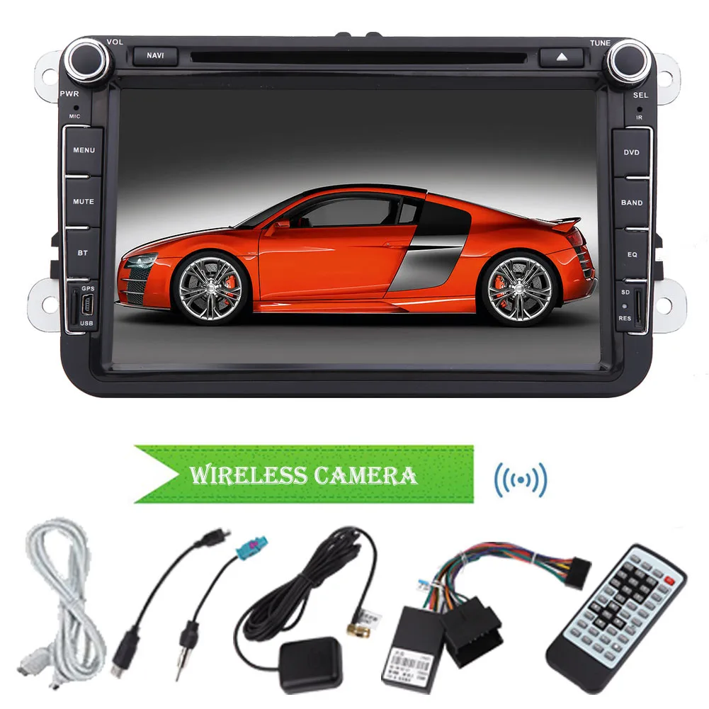 Flash Deal System USB Android 5.1 Car DVD Player Can Bus 4-CORE APP Auto For VW Volkswagen Autoradio GPS NAVI Radio Stereo 1080P Bluetooth 11