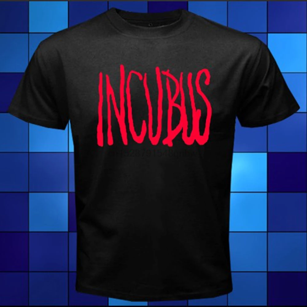 Новая мужская футболка INCUBUS рок-группы | Мужская одежда