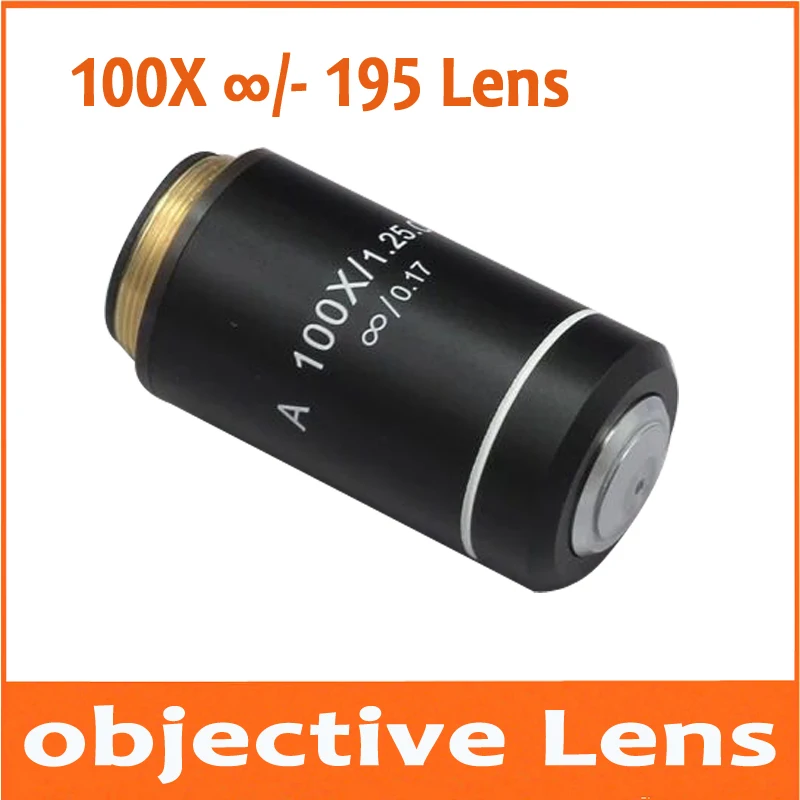 100X Infinity Biological Microscope Achromatic Objective Lens Olympus Biomicroscope UIS2 infinity Optical System CX21 CX3 CX41 100X Infinity Biological Microscope Achromatic Objective Lens Olympus Biomicroscope UIS2 infinity Optical System CX21 CX3 CX41