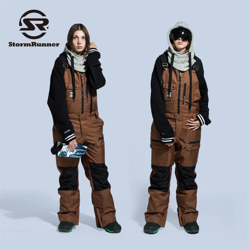 STORMRUNNER Women Skiing Pants Waterproof Snow Trousers Outdoor Winter Sports Warm Snowboard Pants Female Winter Ski Pants|Skiing Pants| - AliExpress