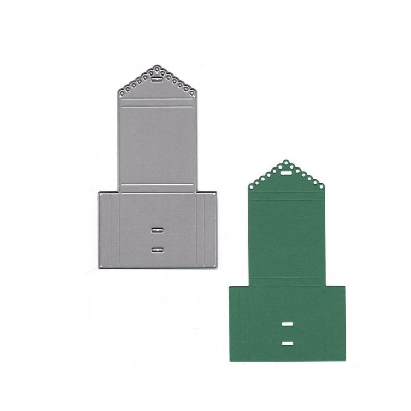 

Envelope Box Shape Metal Cutting Dies Stencils For DIY Scrapbooking Decorative Embossing Suit Paper Cards Handcraft Tool