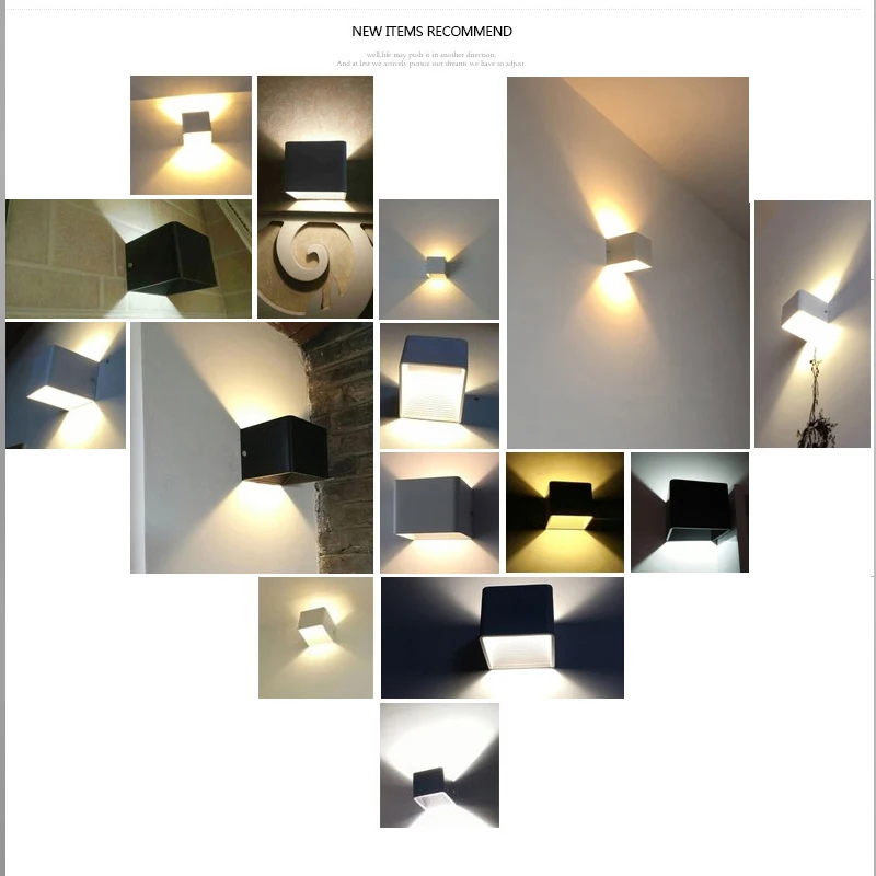 Светодиодные Настенные светильники 5 Вт 85 240 В переменного тока|led wall lamp|wall lampwall light