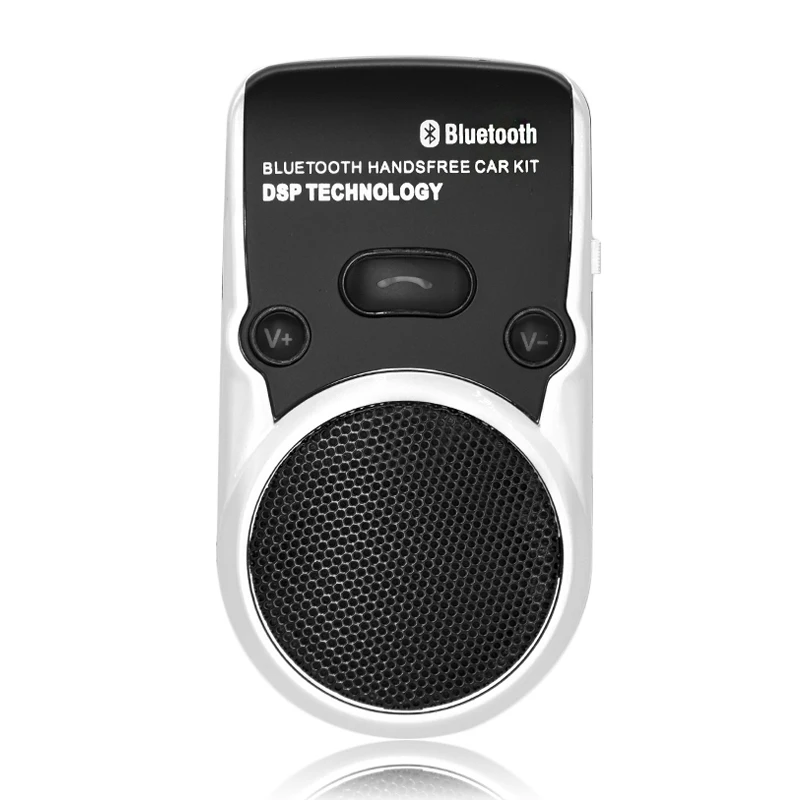 Солнечная энергия bluetooth hands free спикер телефон беспроводной Handsfree Bluetooth автомобильный комплект для мобильного телефона