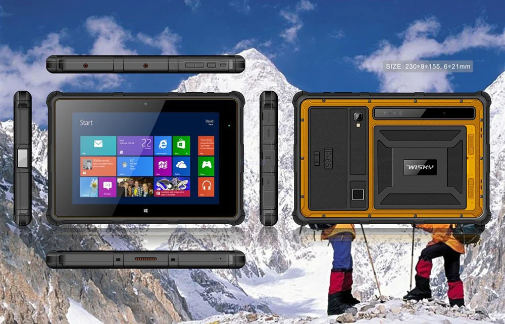 Надежный водонепроницаемый и ударопрочный планшетный компьютер с Windows 10 телефон