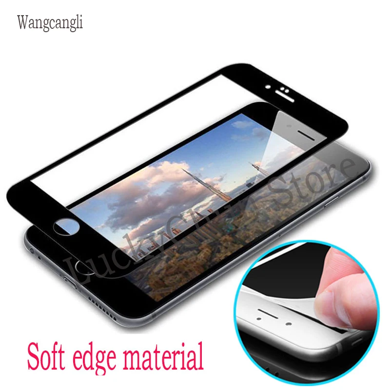 Wangcangli 3d tempered glass for iphone 6 7 8 plus screen protector hd 6s 9h | Мобильные телефоны и аксессуары