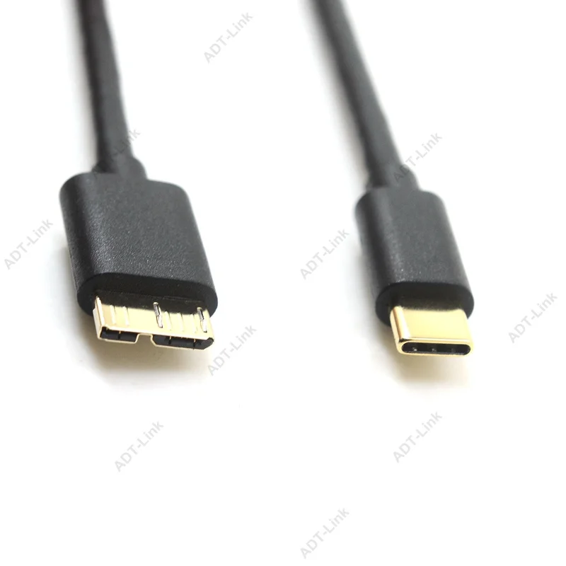 USB 3.0 نوع مايكرو B USB3.0 كبل مزامنة بيانات ل قرص صلب خارجي القرص HDD سامسونج S5 نوع-C القرص الصلب مايكرو B USB C كابل