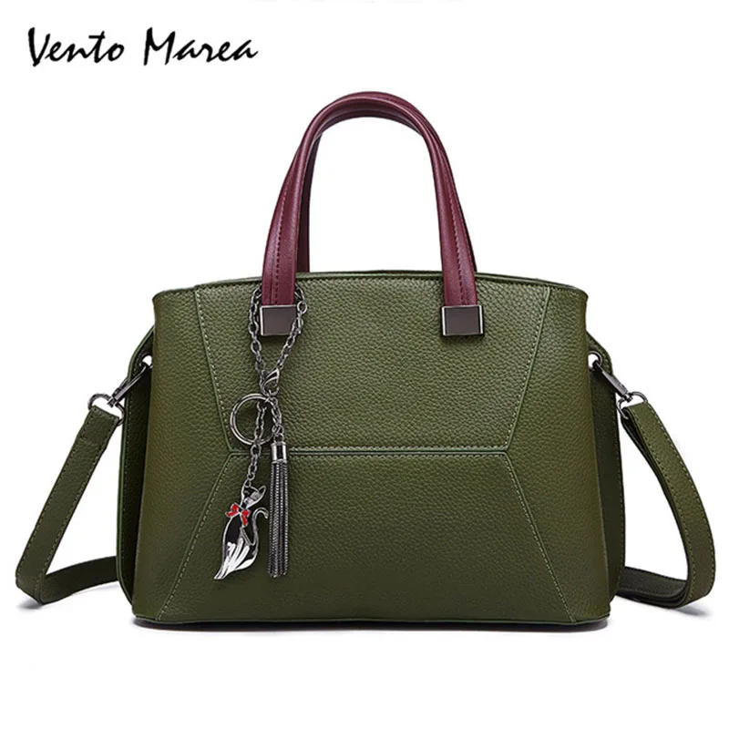 

Vento Marea Women Bag Patchwork Large Female Handbags Ladies PU Leather Shoulder Bags Shopping Bag Carteras Y Bolsos De Mujer