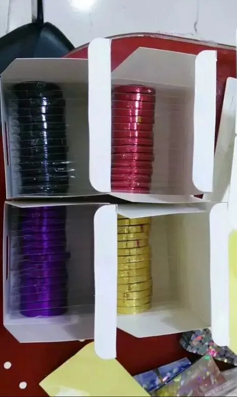 Auto-adesivo sem Cola Arte do Unha Moda Lote Mais Novo 6 Cores Onda Striping Fita Linha Bonito Rolos Decoração Adesivo 60 Pçs - 9 linha bonito 60 rolos arte do prego decoração adesivo