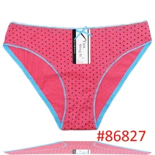 Новое бикини в горошек брюки хлопок Damenunterhosen короткое сексуальное женское нижнее белье стрейч женские трусики пикантное белье интимное