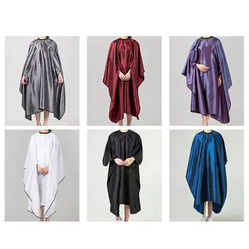 

Hot Salon Retractable Hairdresser Cape Barber Breathable Cutting Capes Haircut Anti-static Hair Wraps Aprons Hair Cuts