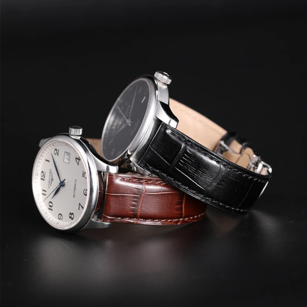 Ремешок для часов CHIMAERA из натуральной кожи аллигатора 14 18 мм 19 20 21 22 24 мм|watch band