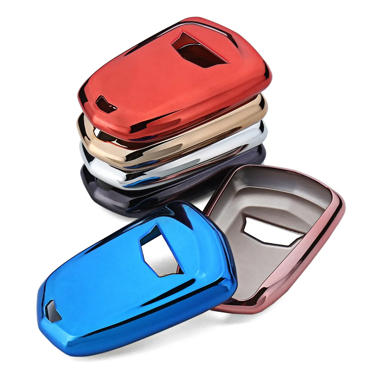 Tpu Remote Smart Key Cover Fob Case Shell For Cadillac Ats