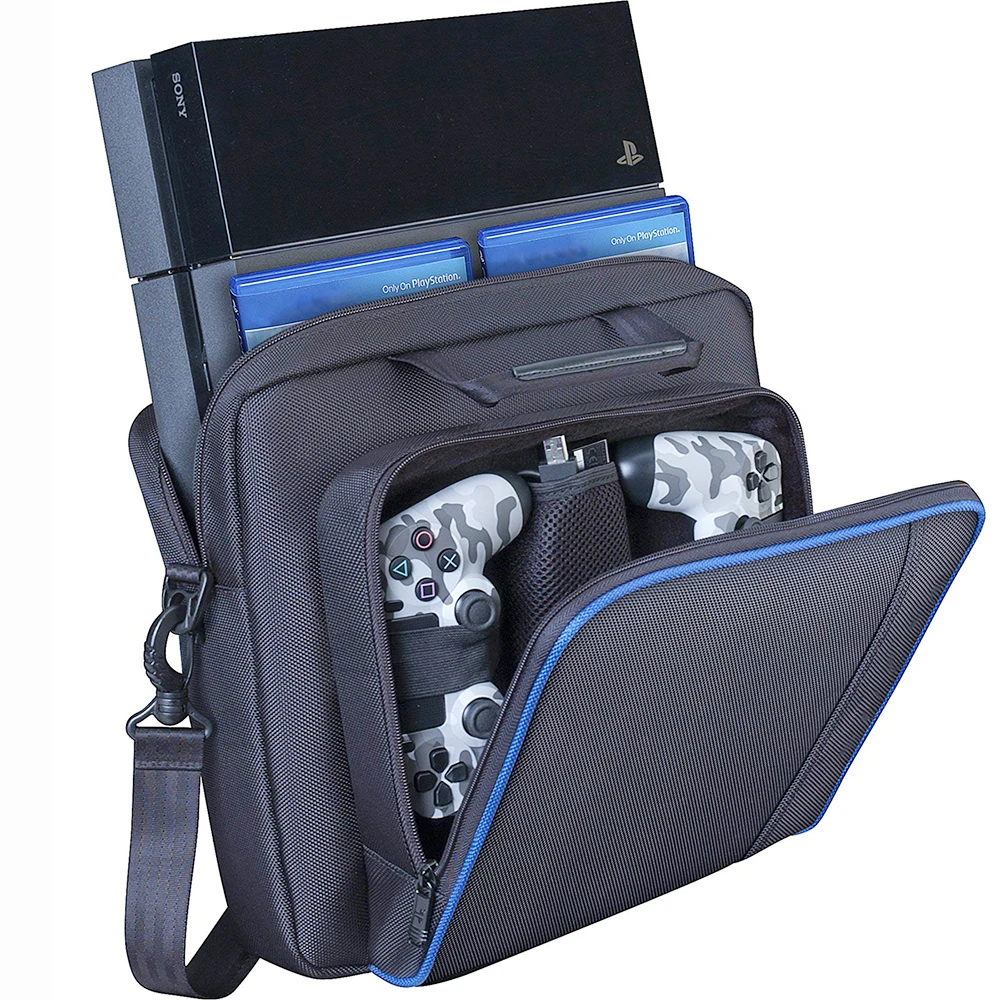

Carrying Bags Travel Carry Case Bag for PS4, PS4 Slim and PS4 Pro Game System Video Games Canvas Storage Case