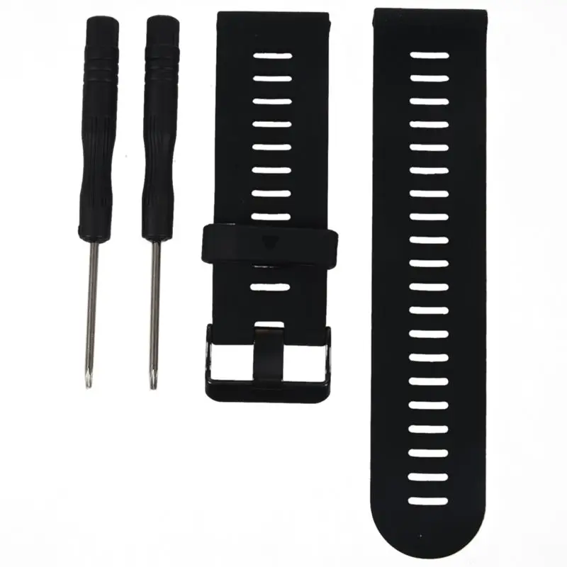 Silicone Watch Band Strap Kit for Garmin D2 Fenix 3 HR/Fenix 5x Black | Наручные часы