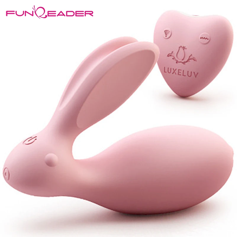  Wireless Rabbit Vibrator Sex Toys For Woman Clitoris Stimulator Dual Vibration G Spot Vibrator Egg 