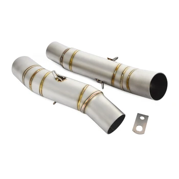 

Exhaust Muffler Pipe Middle Header Link Pipe Connector For Kawasaki Z1000 Z 1000 2010 2011 2012 2013 2014 2015 2016