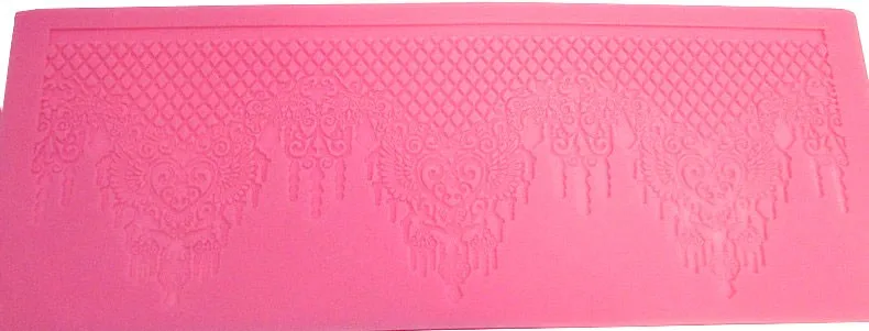 New Silicone Fondant Mat Cake Decorating Styling Tools Kitchen Flower Pattern Silicone Lace Molds