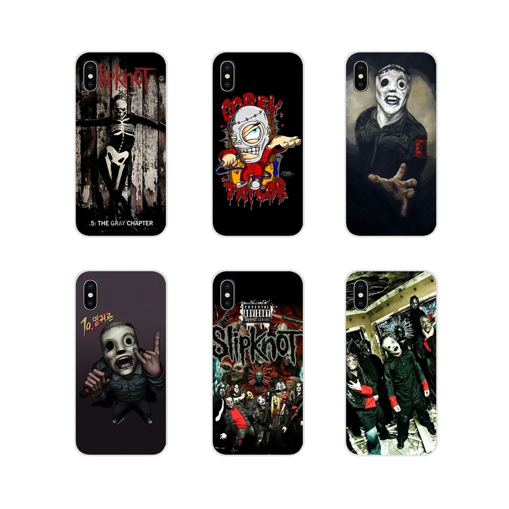 Чехлы для телефонов Samsung Galaxy S3 S4 S5 Mini S6 S7 Edge S8 S9 S10 Lite Plus Note 4 5 8 9 Funny Slipknot Rock |