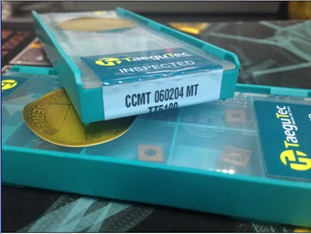 

Taegutec tungsten carbide inserts turning tools wholesale CCMT 060204 MT TT5100 CCMT060204-MT TT5100