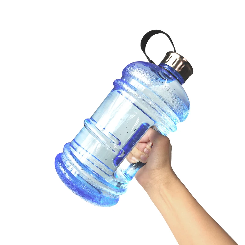 2.2L Large Capacity Water Bottles Outdoor Sports Gym Half Gallon Fitness Training Camping Running Workout