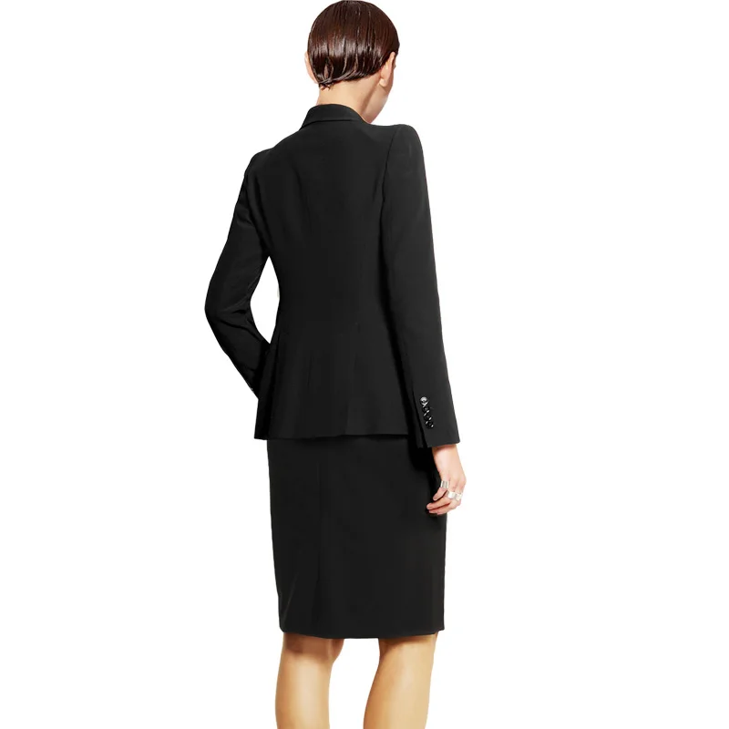 WomenOffice Lady Dress Suits 2 Two Piece Sets Elegant Notched Jacket Blazer + Fashion Sheath Dresses Femme WomenOffice Lady Dress Suits 2 Two Piece Sets Elegant Notched Jacket Blazer + Fashion Sheath Dresses Femme