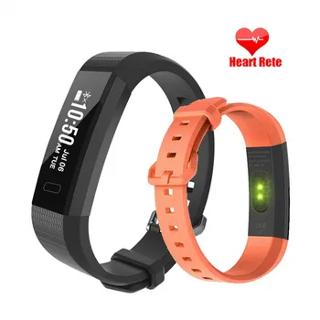 

2020 New Smart Wrist Band Fitness Top Watch Pedometer Calorie Bracelet Sleep Pedometer Heart Rate Monitor Men's Smartwatch Men