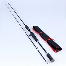 Высококачественная Черная Удочка 99% карбоновая Складная Приманка Удочка 2,1 М MH power China Rod снасти Фирменная Новинка