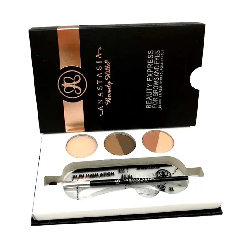 Anastasia Makeup тени для бровей Eye Brow Enhancer профессиональные водостойкие с кистью для бровей Инструменты Тени для бровей Anastasia beverly