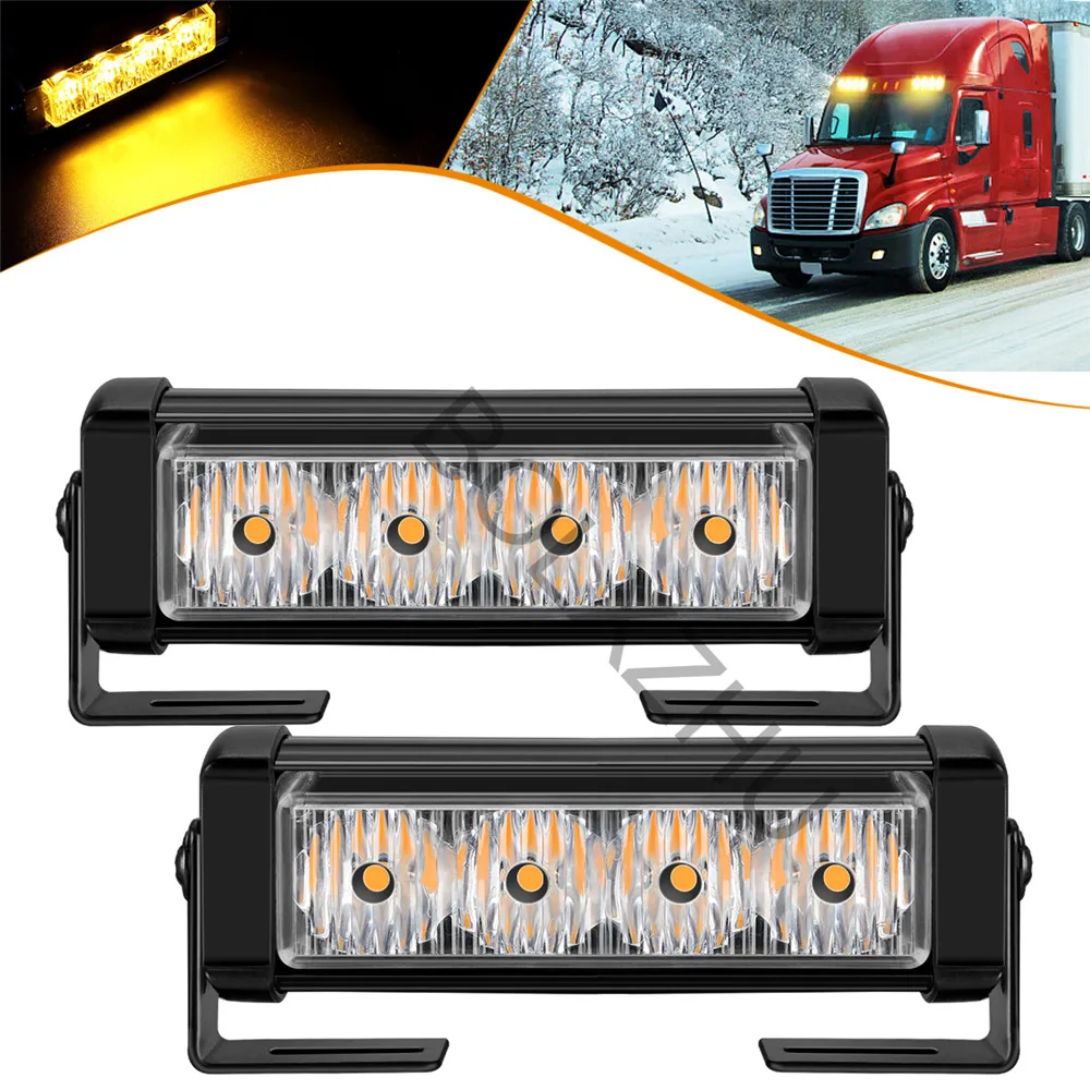 Led Strobe Lights For Trucks >> 2x4 LED Strobe Light Car Truck Front Grille Emergency Flash lamp bar Warning Caution Light ... Led Strobe Lights For Trucks >> 2x4 LED Strobe Light Car Truck Front Grille Emergency Flash lamp bar Warning Caution Light ...