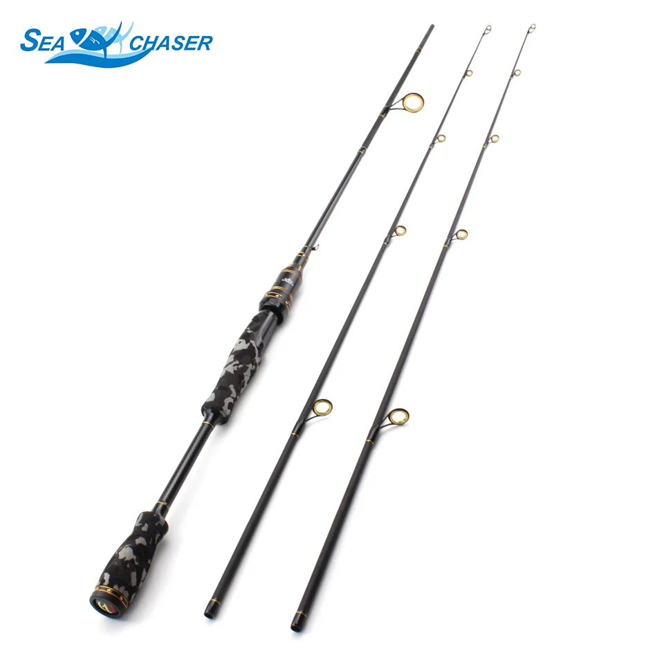 

Carbon Heavy 1.8m Trout spinning Casting Fishing Rod lure rod 2 Tips M/MH power 8-30g Lure eight 10-26Ib Free shipping