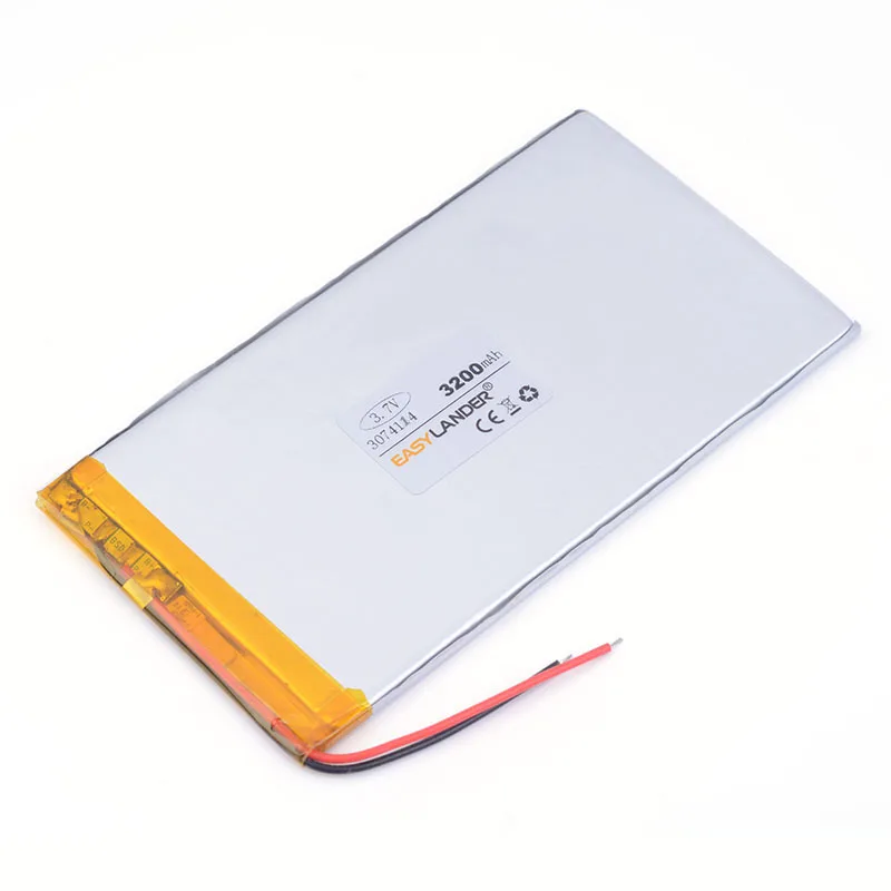 

3.7 V 3074114 lithium polymer battery 3200 mah ultra-thin high-capacity DIY tablet Pc MID IPAQ DIY