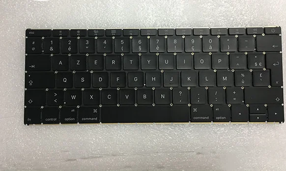 Оригинальный Новый A1534 клавиатура 2015 для MacBook retina 12 &quotA1534 FR Французский AZERTY MF855 MF865