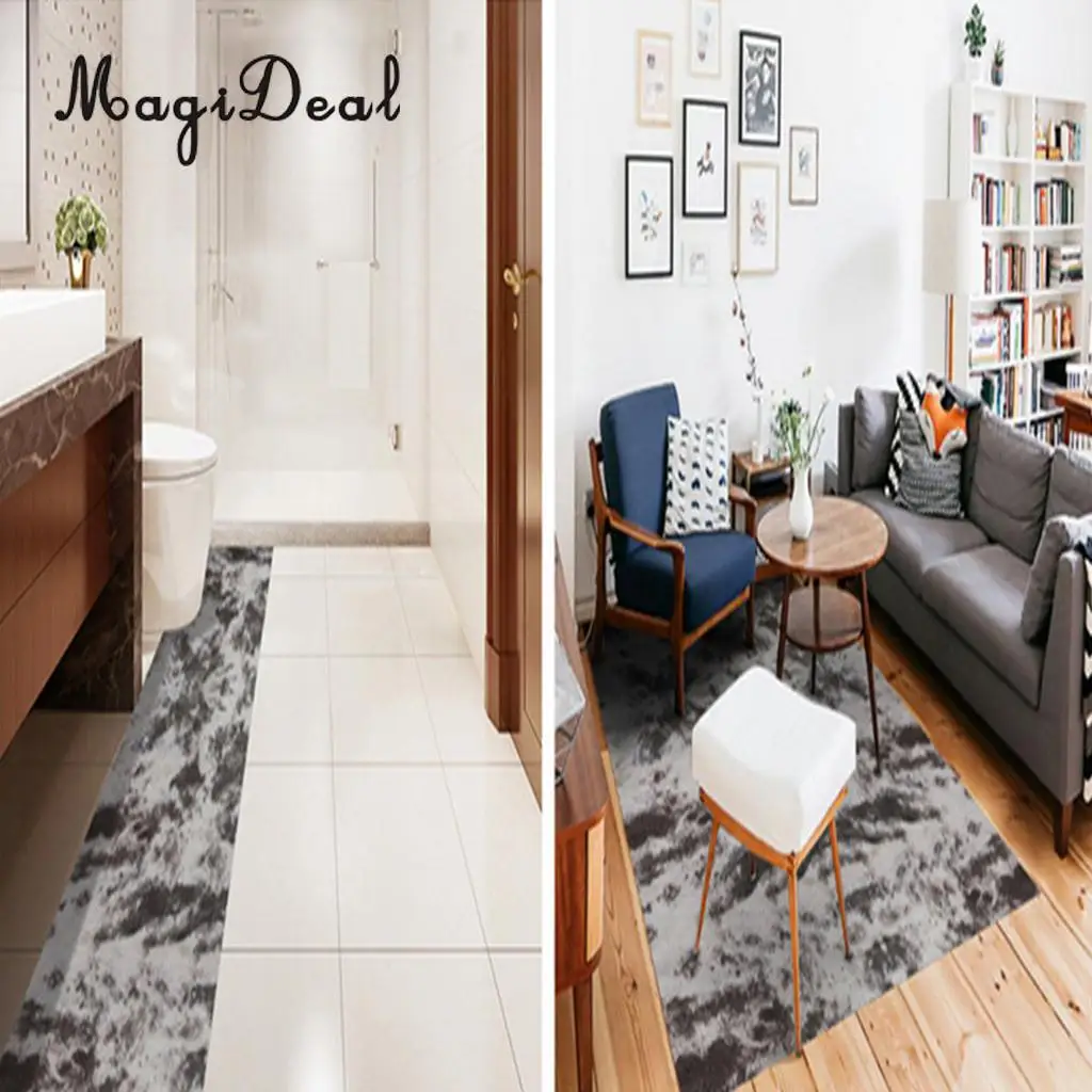 MagiDeal Home Decor Self-adhesive Cobblestones Murals Bathroom Kitchen Floor Stickers Wall Decals