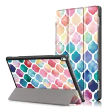 PU Leather Stand Cover Case for Lenovo TAB4 Tab 4 10 Plus TB-X704 TB-X704F TB-X704N TB-X704L 10.1″ Tablet +2Pcs Screen Protector