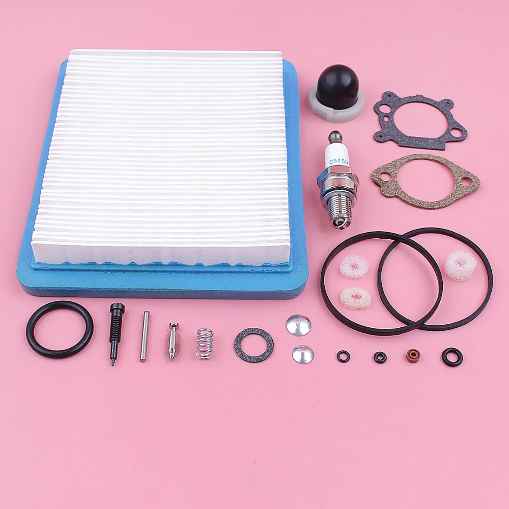 Air Filter Primer Bulb Carburetor Repair Kit For Briggs Stratton 129H00 12A800 12B800 12C700 12C800 12D800 Mower Replace Part Air Filter Primer Bulb Carburetor Repair Kit For Briggs Stratton 129H00 12A800 12B800 12C700 12C800 12D800 Mower Replace Part