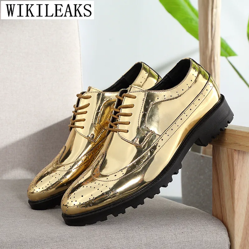 Big Discount designer luxury brand men shoes patent leather shoes men ...