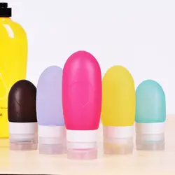 Силиконовая дорожная бутылка шампунь жидкий косметический портативный пустой контейнер Goodish