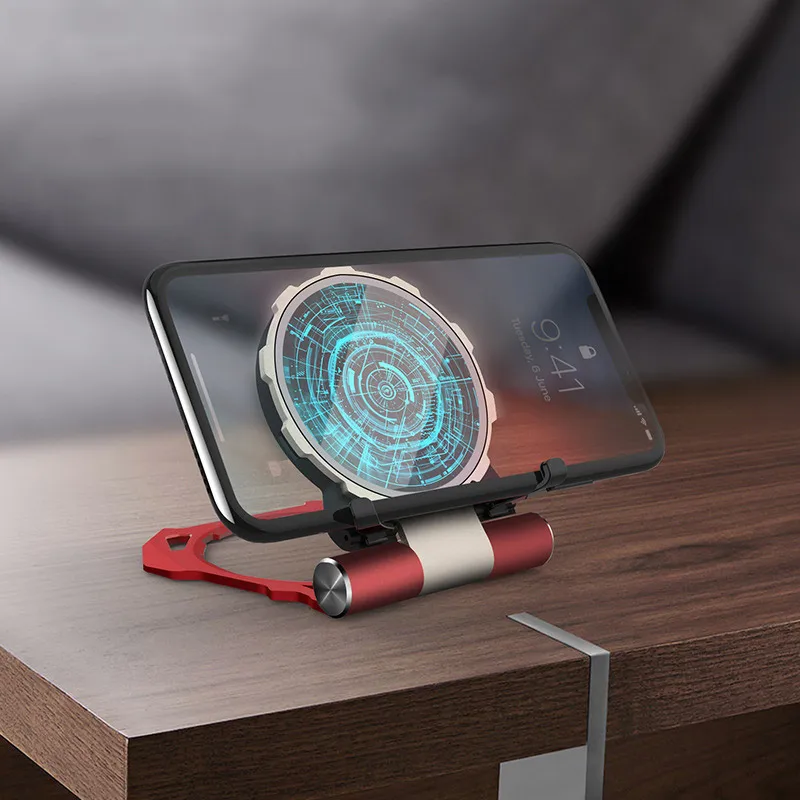 

High Quality Qi Wireless Charger Fast Charger For IPhone X XS 8 For Samsung S9 Quick Charging Pad Portable Foldable Holder Gift