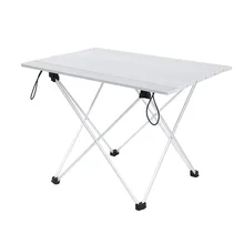 Алюминиевый Сплав стол складной стол Открытый Кемпинг Стабильный Портативный мини-барбекю Пикник легкий нескользящий прямоугольный стол