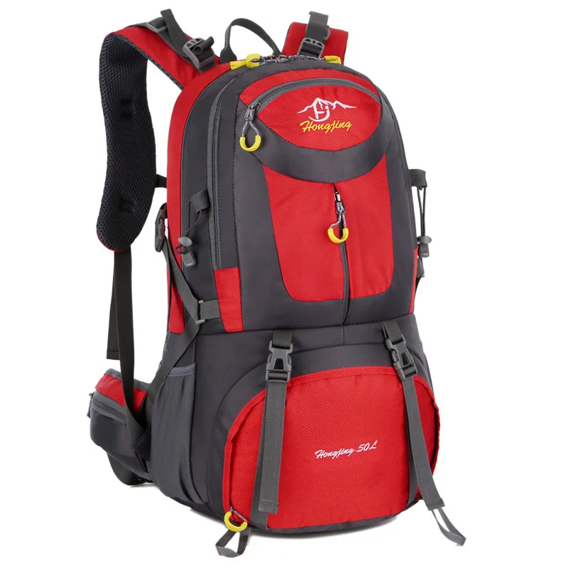 Outdoor Backpack Sports Bags Travel Rucksacks Large Hiking Camping Bag Backpacks Waterproof Multi-functional Rucksack 1064WQ
