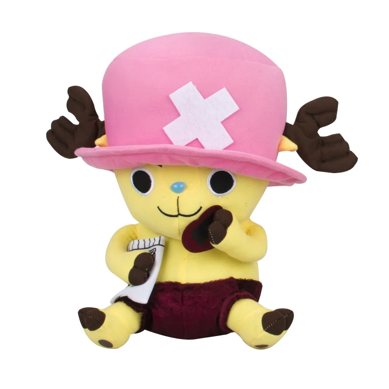 

28cm One Piece Chopper Plush Kawaii Pillow Soft Stuffed High Quality Soft Stuffed Animals Cute Cartoon Toy Gifts for Kids